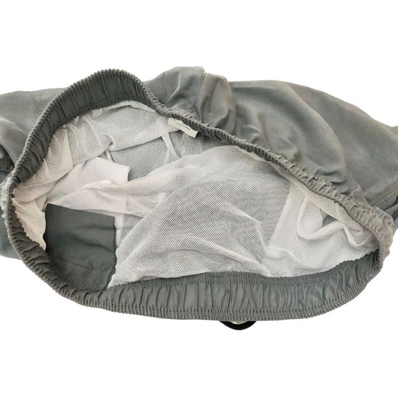 Amazon Essentials Men's 7" Quick-Dry Charcoal Drawstring Swim Trunk Sz L & XL - Picture 3 of 11